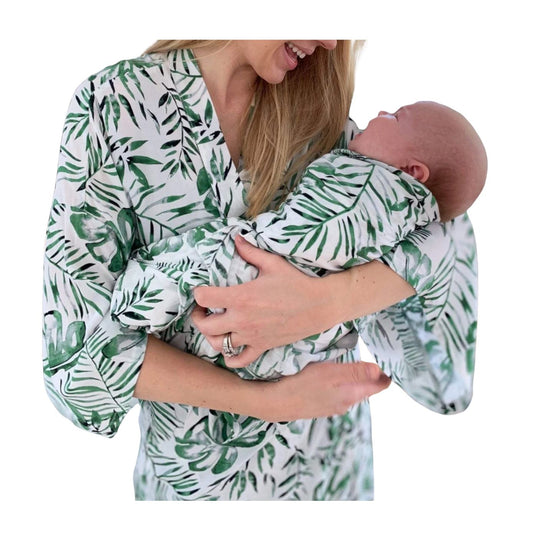 Mama Robe - Palm Leaf by May and Joy