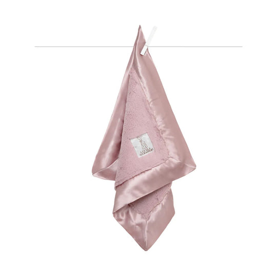 Luxe Security Blanky - Dusty Pink by Little Giraffe