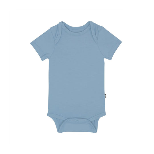 Short Sleeve Bodysuit - Slate by Kyte Baby