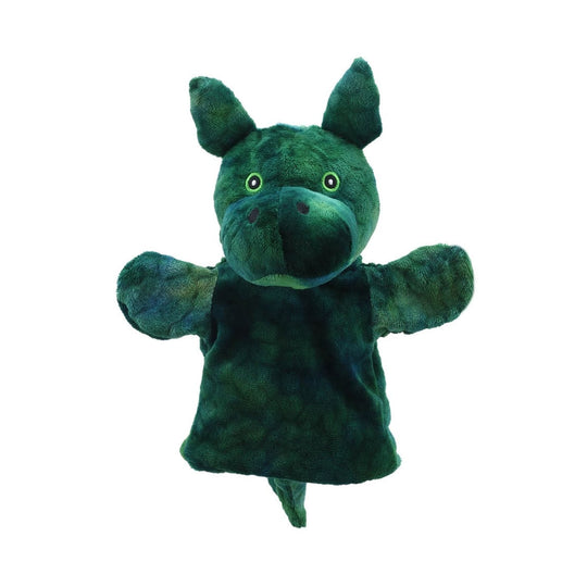 Eco Animal Buddies Hand Puppet - Green Dragon by The Puppet Company