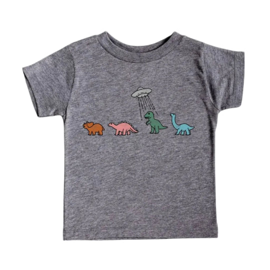 Dino Dance Party Kids Dinosaur Graphic Tee by Best Day Ever Kids