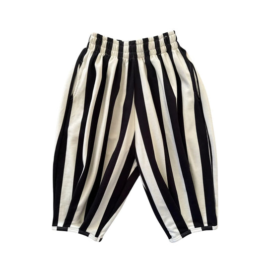 Kids Striped Baggy Pant - Jester Balloon Pant  by Best Day Ever Kids