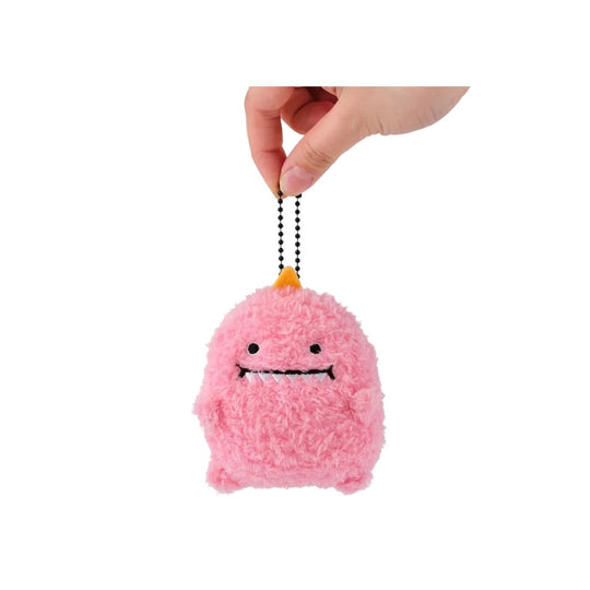 Miss Dino - Pink Dinosaur Keyring by Noodoll