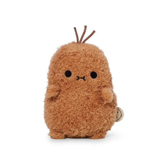 Ricespud - Beige Potato Mini Sitting Plush Toy by Noodoll