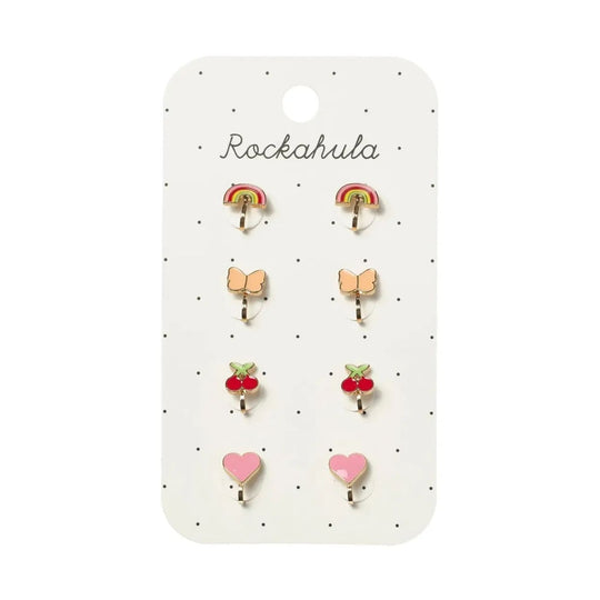 Carnival Clip On Earrings by Rockahula Kids