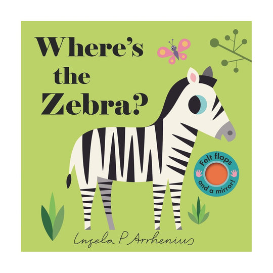 Where's the Zebra? - Board Book