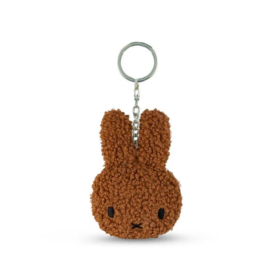 Miffy Flat Tiny Teddy Keychain 4" - Cinnamon by Bon Ton Toys