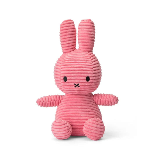 Plush Miffy Eco Corduroy 9" - Bubblegum Pink by Bon Ton Toys