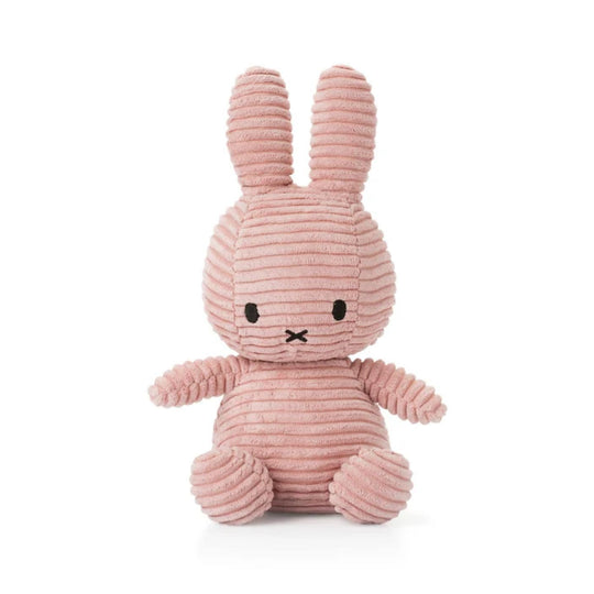 Plush Miffy Eco Corduroy 9" - Pink by Bon Ton Toys