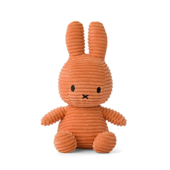 Plush Miffy Eco Corduroy 9" - Pumpkin by Bon Ton Toys