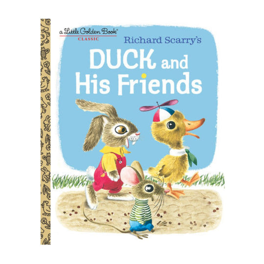Richard Scarry's Duck and His Friends - Little Golden Book