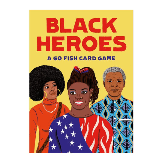 Black Heroes: A Go Fish Card Game by Chronicle Books