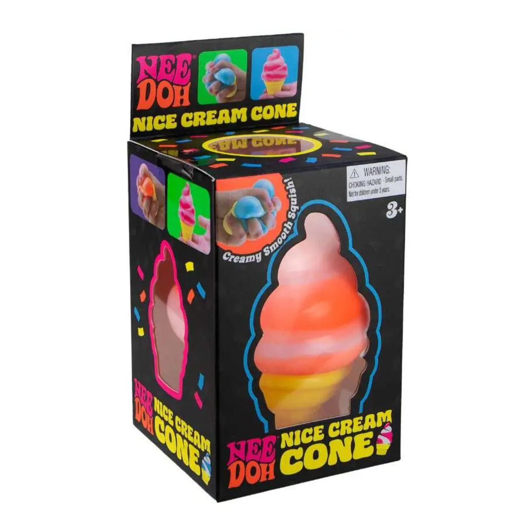 NeeDoh Nice Cream Cone (1 Unit Assorted) by Schylling – Pacifier