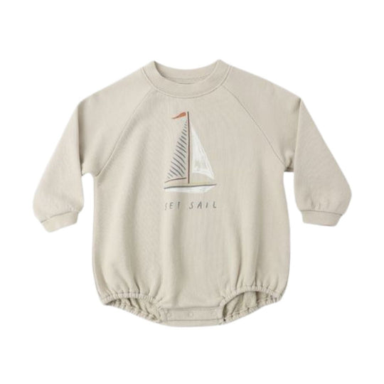 Crewneck Romper - Set Sail by Rylee + Cru
