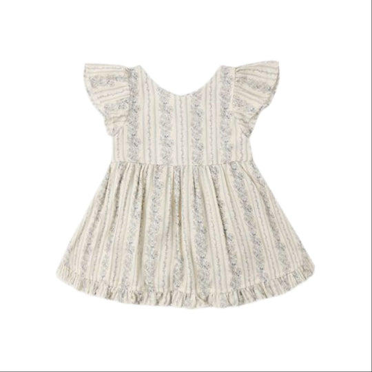 Lila Romper - Blue Floral by Rylee + Cru