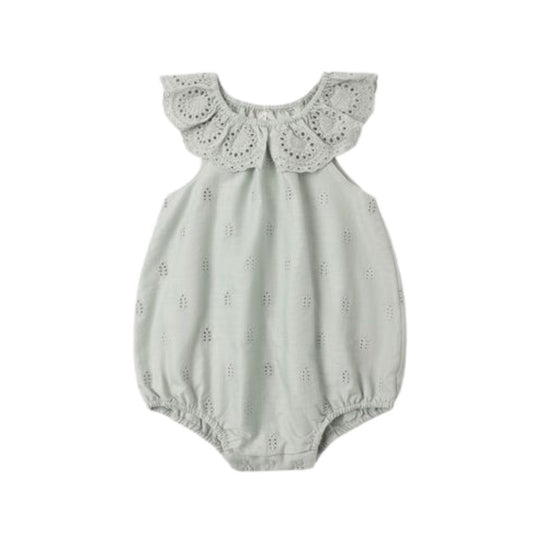 Myla Romper - Seafoam by Rylee + Cru