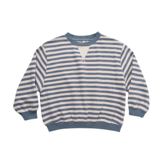 Oversized Crew - Marine Stripe by Rylee + Cru