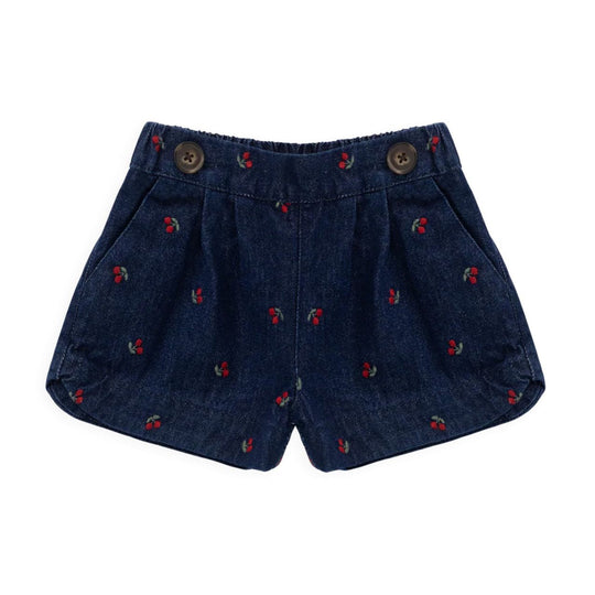 Jardine Short - Cerise Denim by Jamie Kay