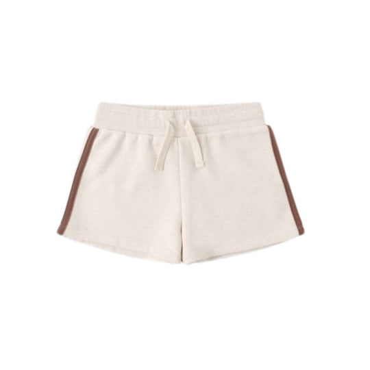 Racer Track Short - Shell Heathered by Rylee + Cru