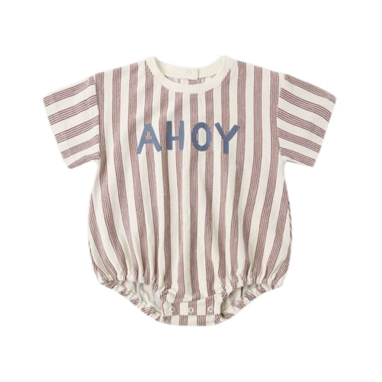 Relaxed Bubble Romper - Ahoy by Rylee + Cru