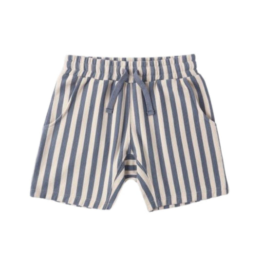 Relaxed Short - Marine Stripe by Rylee + Cru