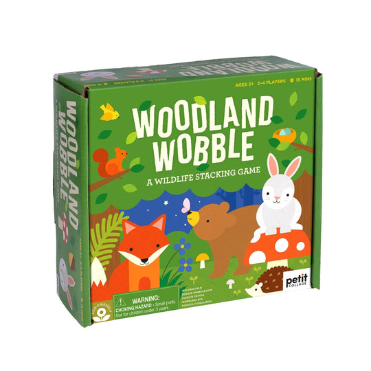 Woodland Wobble: A Wildlife Stacking Game	by Petit Collage