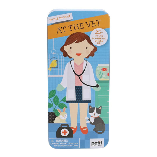 Shine Bright Magnetic Play Set - Veterinarian by Petit Collage