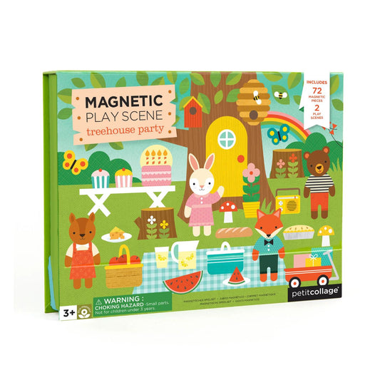 Magnetic Play Scene - Treehouse Party by Petit Collage