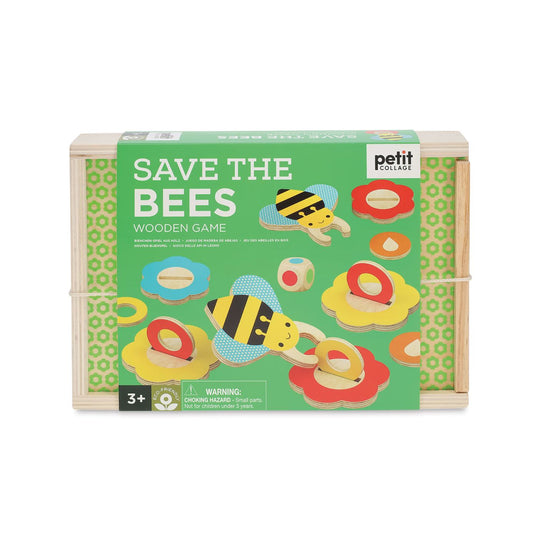 Save The Bees Wooden Game by Petit Collage