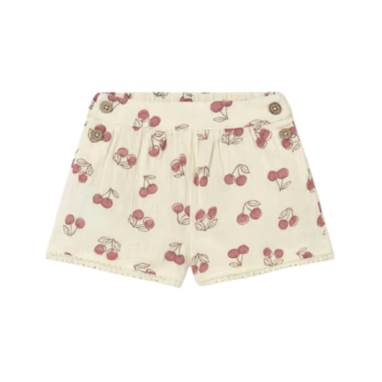 Baby Cotton Cherry Shorts - Bone by Mayoral