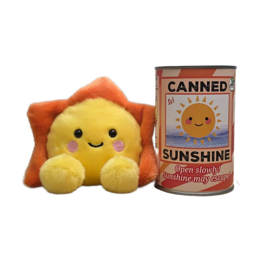 Canned Sunshine Plush Toy in Can With Jokes