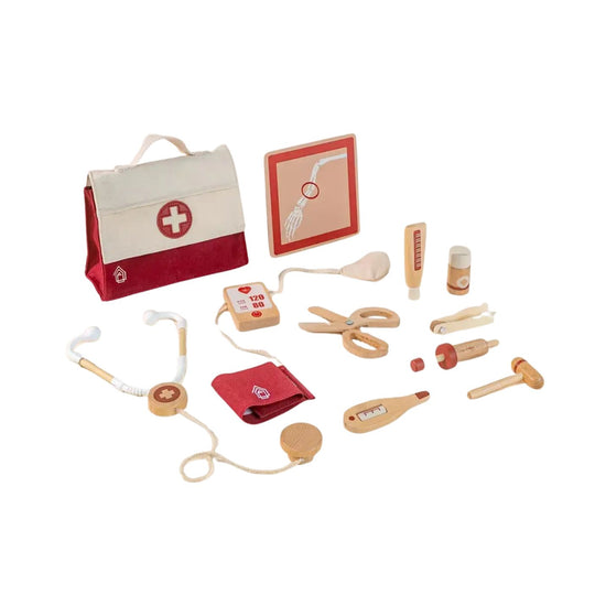 Wooden Doctor Playset by Coco Village