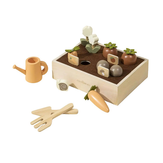 Wooden Gardening Playset and Accessories by Coco Village