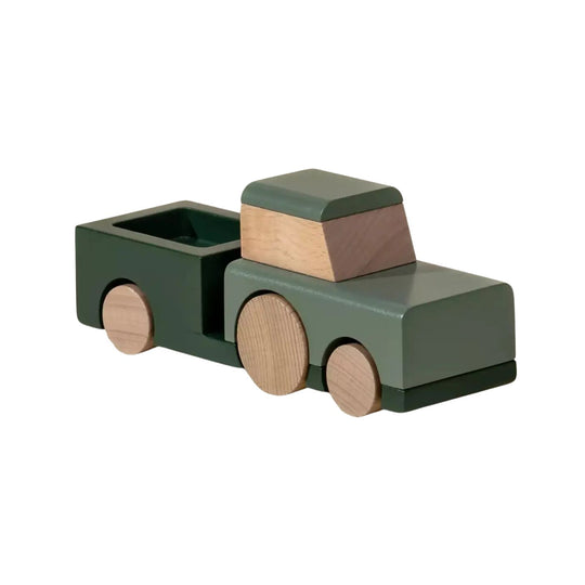 Wooden Vehicle - Farm Tractor by Coco Village