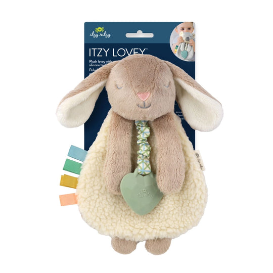 Itzy Friends Lovey Plush - Taupe Bunny by Itzy Ritzy