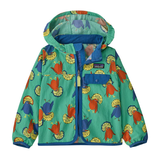 Baby Baggies Jacket - Royal Fren: Aqua Stone by Patagonia