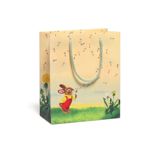 Richard Scarry Bunny and Dandelion Medium Gift Bag by Red Cap Cards