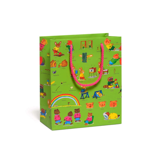 Richard Scarry Busytown Best Words Medium Gift Bag by Red Cap Cards