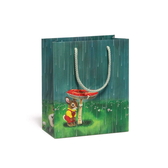 Richard Scarry Bunny and Mushroom Medium Gift Bag by Red Cap Cards