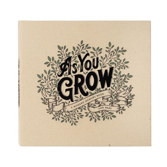 As You Grow: A Modern Memory Book For Baby