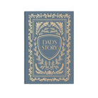 Book titled 'Dad's Story' with decorative cover on a white background