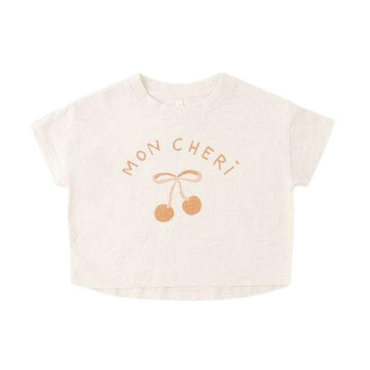 Boxy Tee - Mon Cheri by Rylee + Cru