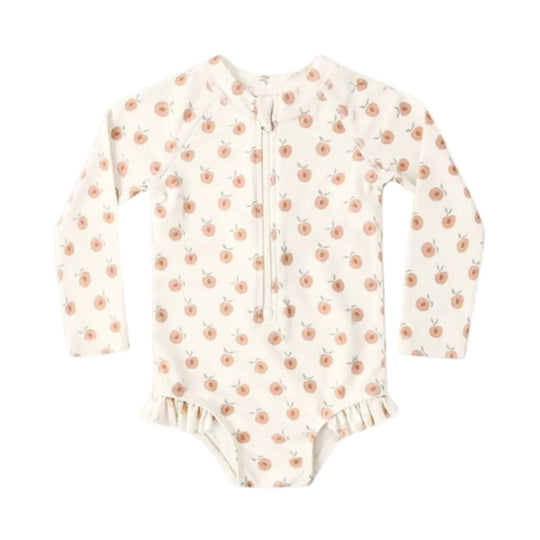 Rashguard One-Piece - Peaches by Rylee + Cru