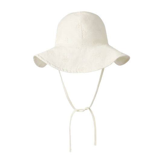 Floppy Sun Hat - Ivory by Rylee + Cru