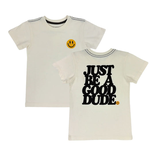 Good Dude T-Shirt - Natural by Tiny Whales