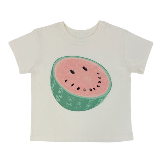 Smile Watermelon T- Shirt by Tiny Whales