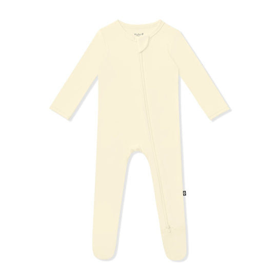 Zippered Footie - Chamomile by Kyte Baby