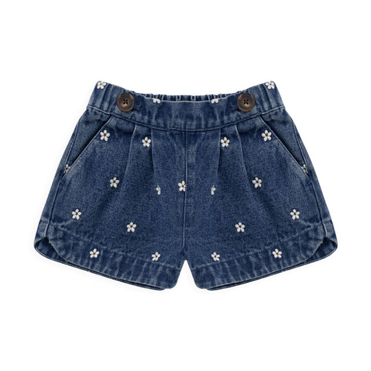 Jardine Short - Josie Floral Denim by Jamie Kay