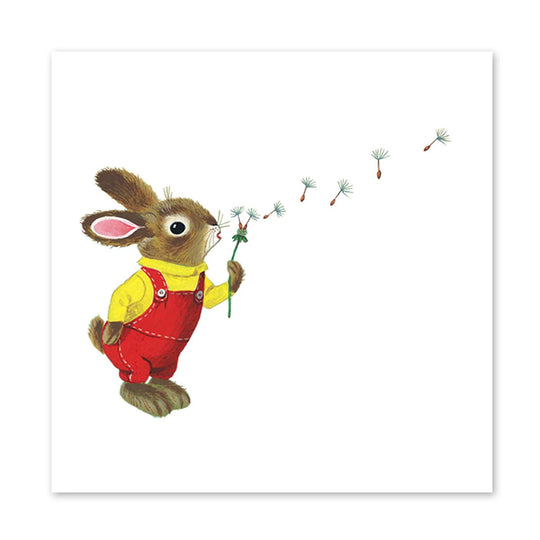 Dandelion Bunny Tattoo Pair - by Tattly