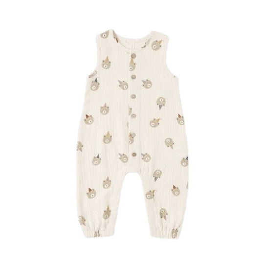 Woven Jumpsuit - Party Bears by Quincy Mae